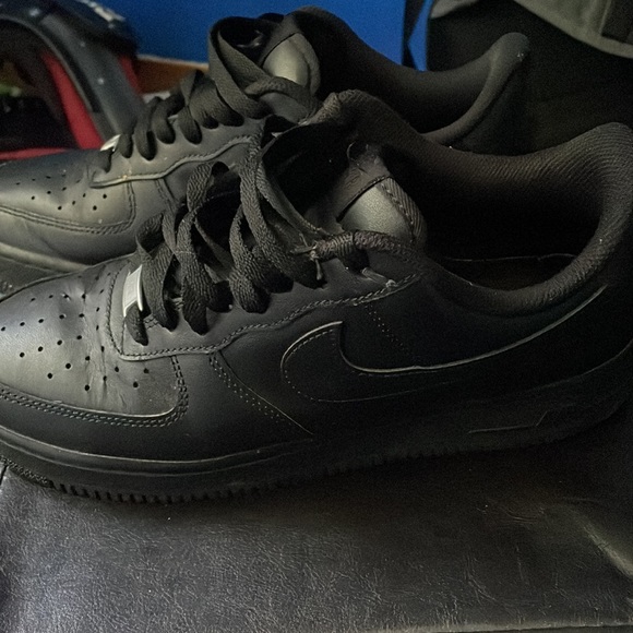 Nike Black Air Force 1 - Picture 3 of 4